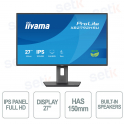 Monitor Iiyama ProLite XB2792HSU-B1 27” IPS Full HD – Eco, ergonomico e con protezione occhi