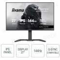 Iiyama G-Master GB2741QSU-B1 27" QHD IPS 144Hz Gaming Monitor – Performance and Comfort for Professional Gamers