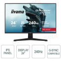 Moniteur de jeu IPS Iiyama G-Master G2471HS-B1 24 pouces 240 Hz – Vitesse et précision pour les vrais joueurs
