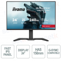 Monitor Gaming Iiyama G-Master GB2471HSU-B1 240Hz: Prestazioni Estreme con Pannello Fast IPS e G-SYNC