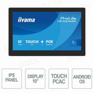 Iiyama ProLite TW1623AS-B3P 15.6” Touch Android – Soluzione Smart per Spazi Professionali