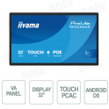 Iiyama ProLite TW3226AS-B3P 31.5” Android – Display Interattivo Smart e Professionale