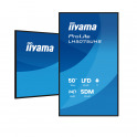 Iiyama ProLite LH5075UHS-B2AG 50 pouces 4K Android – Écran professionnel 24h/24 et 7j/7 pour l'affichage dynamique