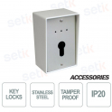 Eaton 499-CSA: Stainless steel wall key switch for CE control systems