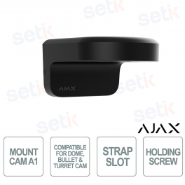 Ajax MountCam A1 Black Bracket – Secure Mounting for Video Surveillance