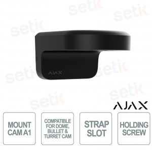 Ajax MountCam A1 Black Bracket – Secure Mounting for Video Surveillance