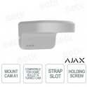 Support blanc Ajax MountCam A1 – Fixation sécurisée pour la vidéosurveillance