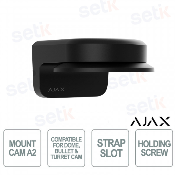 Ajax MountCam A2 Black – Professional Mount for IP Cameras
