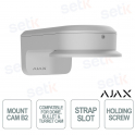 Support mural Ajax MountCam B2 blanc – Support professionnel pour caméras IP