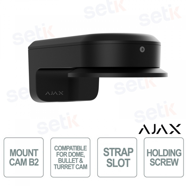 Ajax MountCam B2 Black – Professional Mount for IP Cameras