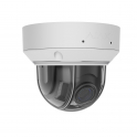 Ajax DomeCam HLVF 8MP IP camera with 2.8–12 mm varifocal lens, AI vision and white color