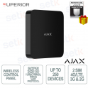 Ajax Superior Hub G3 Noir avec connexion Ethernet/Wi-Fi et double SIM