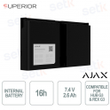 Batterie Ajax Superior 16h noire : Autonomie certifiée pour les moyeux G3