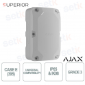 Ajax Case E 395 White: IP65 Hub Case with Internal Grade 3 Battery