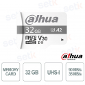 TF-P100/32G: High-Performance MicroSD for 4K Video and Security - DAHUA