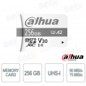 TF-P100/256G : Carte microSD 256 Go rapide et fiable pour la vidéo 4K - Dahua
