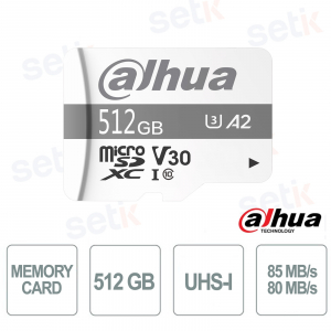 TF-P100/512G: Fast and Reliable 512GB MicroSD for 4K Video - Dahua