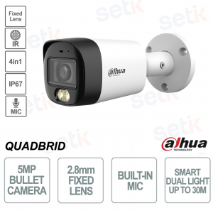 copy of HAC-HDW1500CLQ-IL-A-S3 – Caméra intelligente double éclairage 5 MP - Version S3 - Dahua