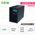 Gruppo di continuità UPS 1000VA / 900W - Superior Pro