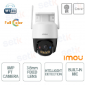 Imou Cruiser SC 8MP Telecamera Wi-Fi da Esterno 4K con Ottica 3.6 mm, Pan & Tilt e AI