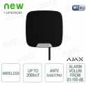 Ajax Superior Home Siren Jeweller - wireless con lettore LED Nero