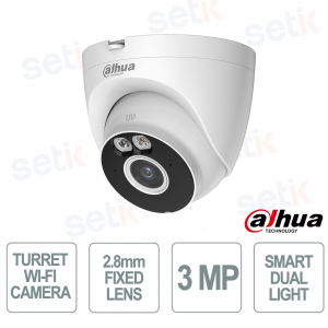 copy of Caméra IP ONVIF® Eyeball 2MP - Objectif fixe 2.8mm - WIFI - IR 30m - Microphone - Haut-parleur