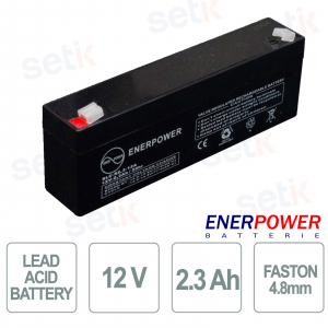 12V 2.3Ah Lead Acid Battery / Accumulator - EnerPower