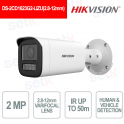 DS-2CD1623G2-LIZSU 2MP con Ottica Varifocale 2.8-12mm e Smart Hybrid Light - Hikvision