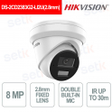Telecamera IP 8MP AcuSense Smart Hybrid Light con Audio IP67 - Hikvision