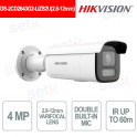 4MP Varifocal IP Bullet Camera AcuSense Smart Hybrid Light Audio IP67 IK10 - Hikvision