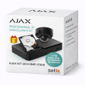 AJAX SYSTEMS KIT – 8-Channel NVR with HDMI + 8MP Mini DomeCam + Free 1TB HDD Black