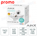 AJAX SYSTEMS KIT – 8-Channel NVR with HDMI + 8MP Mini DomeCam + Free 1TB HDD