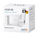 Ajax Starter Kit Cam Plus HDR Wireless senza fili GPRS / Ethernet 2SIM 4G HDR White Version
