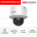 DS-2CD2746G2H-IPTRZS Objectif varifocal AcuSense PTRZ 4MP 2,8-12 mm DarkFighter IP66 IK10 - Hikvision
