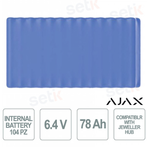 Internal Battery RB 6.4V 78Ah: Long Life Battery for BP Jeweler Hub