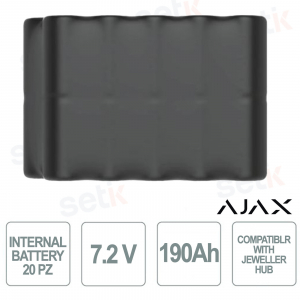 Internal Battery NB 7.2V 190Ah: Long-lasting Battery for Hub BP Jeweler