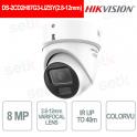 DS-2CD2H87G3-LIZSY 8MP Varifocale 2.8-12mm ColorVu IP67 IK10 Smart Hybrid Light - Hikvision
