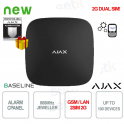 Ajax Hub 2 (2G) Jeweller Black – Smart Wireless Security Control Panel