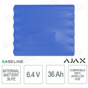 Internal Battery RB 6.4V 36Ah: Long Life Battery for BP Jeweler Hub