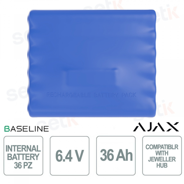 Internal Battery RB 6.4V 36Ah: Batteria a Lunga Durata per Hub BP Jeweller