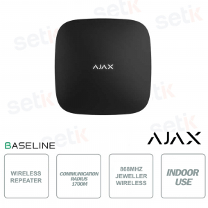 AJ-REX2 - Amplificateur de gamme de signal Raido - Protocole Jeweller 868Mhz - Bidirectionnel - Couleur noire