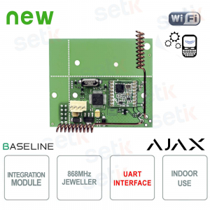 Ajax uartBridge Module Intégrations Détecteurs Ajax en systèmes de tiers