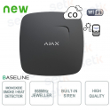 Ajax FireProtect Plus Jeweller Black Wireless Smoke, CO, and Temperature Detector