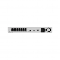 Superior NVR H2DAI16PAC 16-Channel 4K AI with 16 PoE 200W and 24TB HDD White for Professional IP Video Surveillance - Ajax