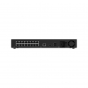 Superior NVR H2DAI16PAC 32 Canali 4K AI con 16 PoE 200W e HDD 24TB Nero per Videosorveglianza IP Professionale - Ajax