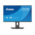Moniteur iiyama ProLite XB2497HSU-B1 24" IPS Full HD 120 Hz, pivotant, hub USB, HDMI, DisplayPort, sans scintillement