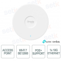 copy of Point d'accès TP-Link Omada EAP783 WiFi 7 tri-bande BE19000 pour réseaux d'entreprise haute densité