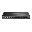 ES210X-M2 Switch Multi-Gigabit 8 Porte 2.5G con 2 Slot SFP+ 10G, Gestione Cloud SDN e VLAN - Omada