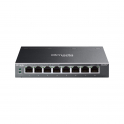 ES208GP Switch Gigabit 8 Porte PoE+ con Gestione Cloud SDN, Budget PoE 64W per Videosorveglianza - Omada