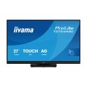 T2754MSC-B2AG Écran tactile IPS Full HD 27" PCAP 10" IP65 HDMI DisplayPort USB Haut-parleurs Bord à bord - iiyama